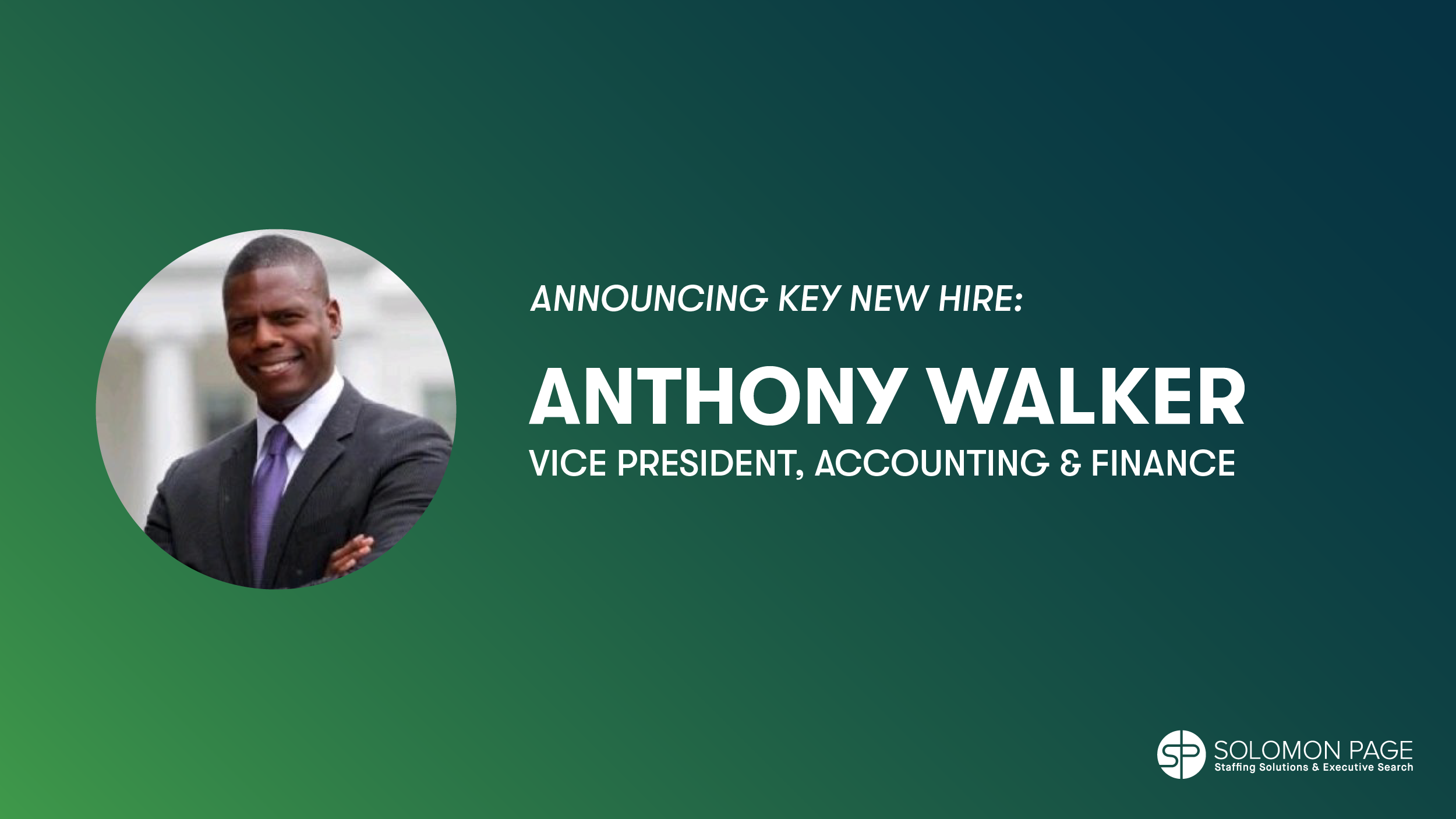 Solomon Page Expands Accounting & Finance Services throughout Washington, D.C. Metropolitan Area
