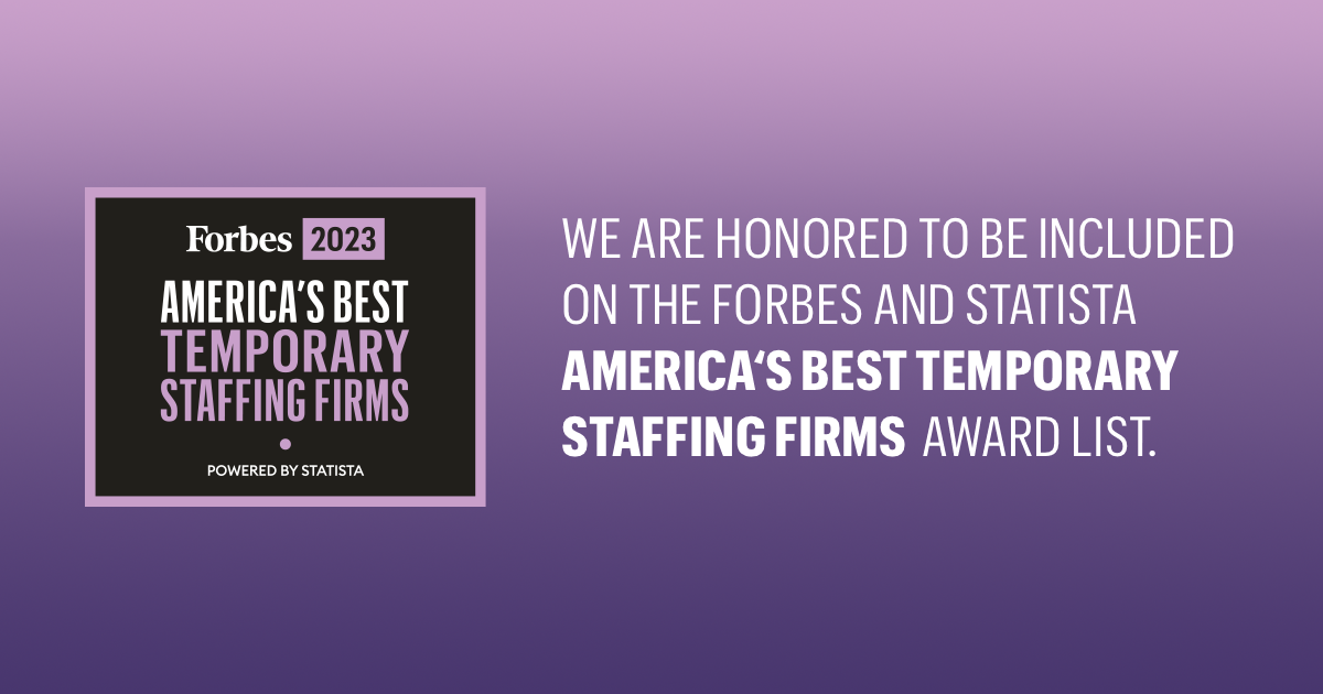 Forbes Recognizes Solomon Page as One of America’s Best Temporary Staffing Firms of 2023