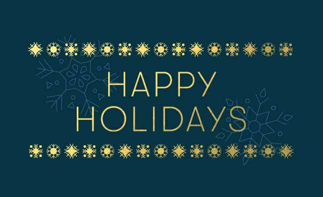 Happy Holidays!