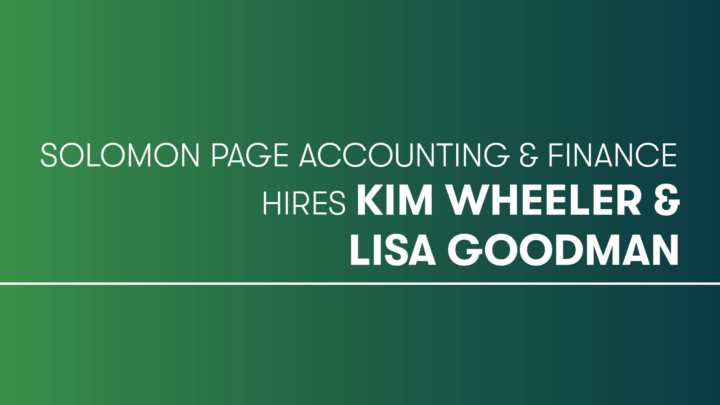 Solomon Page Accounting & Finance Expands its National Footprint