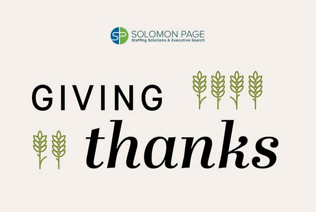 Giving Thanks