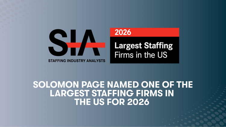 SIA Recognizes Solomon Page as one of the Largest Staffing Firms in the United States for 2026