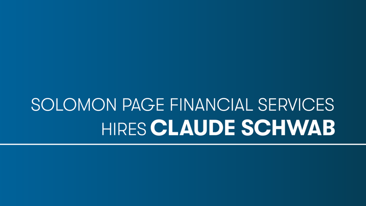 Solomon Page Announces Expansion of Financial Services Division