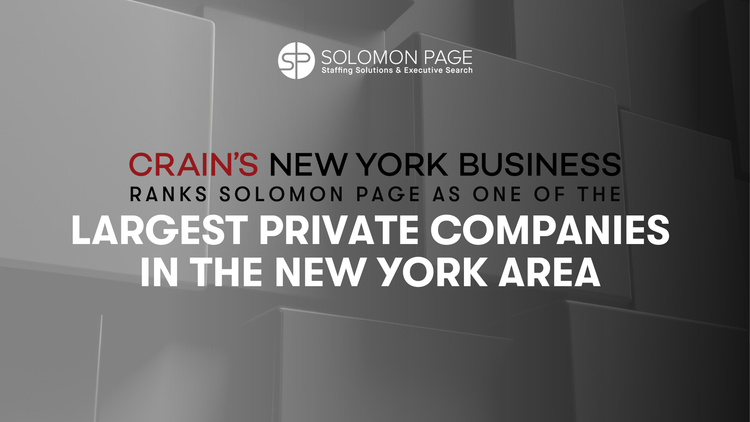 Crain’s Names Solomon Page as One of the Largest Private Companies in the New York Area