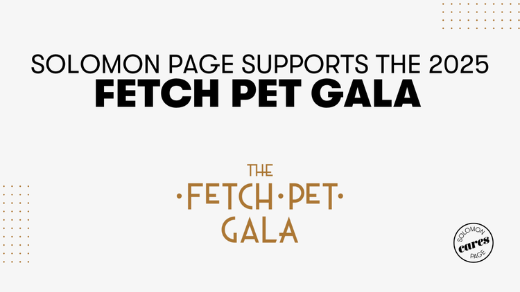Solomon Page Proudly Supports the Fetch Pet Gala