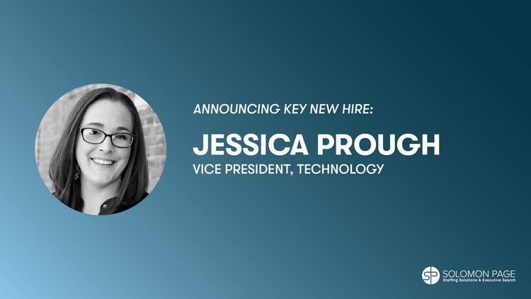 Solomon Page Expands Technology Division with Key New Hire Jessica Prough