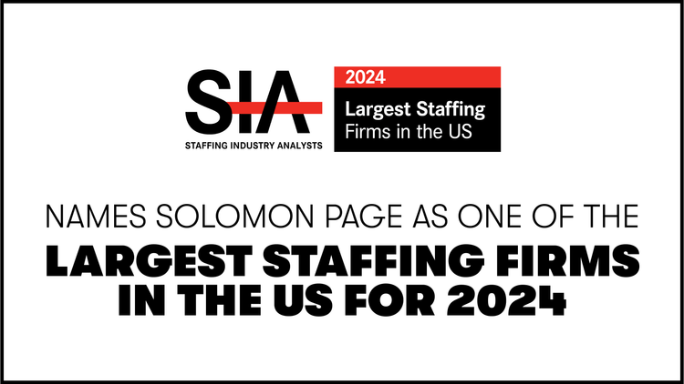 Staffing Industry Analysts Recognizes Solomon Page as One of the Largest Staffing Firms in the United States for 2024