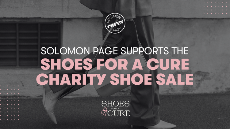 Solomon Page Proudly Supports Shoes for a Cure
