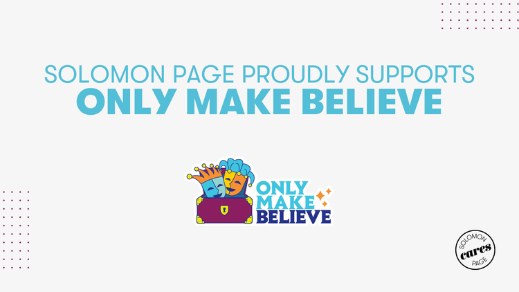 Solomon Page Proudly Supports Only Make Believe